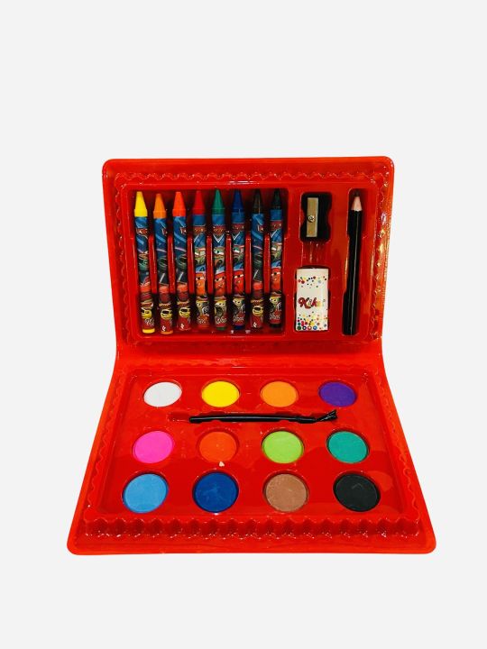 24pc Cartoon Characters Multi Colouring Kit For Boys And Girls For School And Arts Use