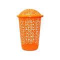 Bagmati Large Sized Laundry Basket | Plastic Sturdy Large Multipurpose Bucket With Lid | Strudy Plastic Laundry Basket. 