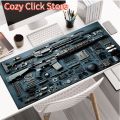 1pc Gunpicture Large Mouse Pad computer mat Desk Mat keyboard mat Office Gaming Table Mat. 