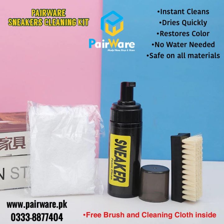 Shoe Cleaning Kit Shoe Cleaner Shoe Foam | Daraz.pk