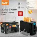 RAF Slice Toaster R-263 Popup Toaster 2 Slice Compact Design  - 650W. 