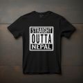 Straight Outta Kathmandu Tshirt. 