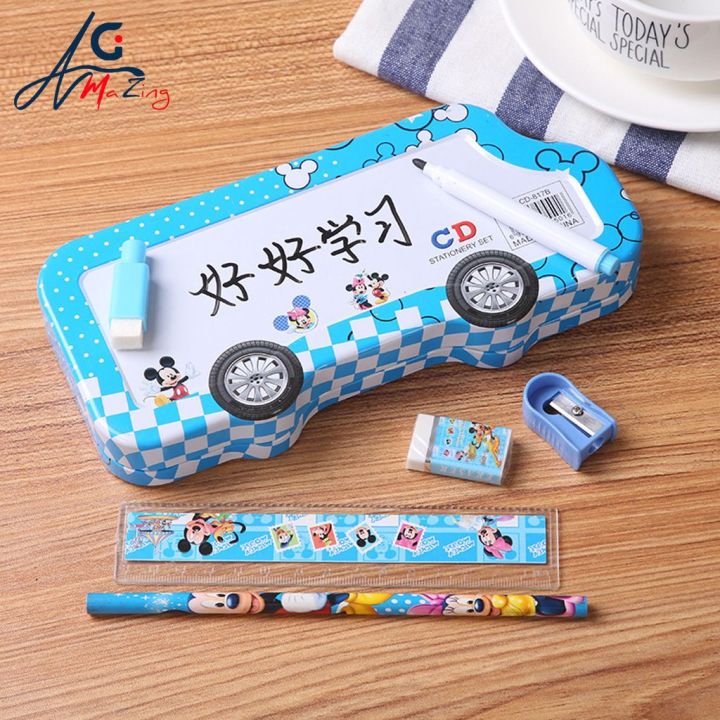 Disney%20Frozen%20Car%20Student%206%20in%201%20Cartoon%203D%20truck%20pencil%20case%20with%20stationery%20set%20double%20layer%20iron%20pencil%20holder%20kids%20stationery%20%20Stationery%20Box%20Pencil%20Sharpener%20Eraser%20Set%20Children's%20Learning%20Gifts%20Boys%20and%20Girls%20Pencil%20Case%20Prizes%20-%20Image%205