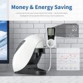 Besvic Power Meter Energy Monitor Plug, Besvic 13A Electricity Usage Power Consumption Monitor Socket with 7 Monitoring Modes, Overload Warning, Amp Wattage Volt Meter Analyzer (Pack of 2). 