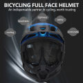 Detachable Full Face Bicycle Helmet for Adults Breathable Chin Guard Bike Helmet Shield Road MTB Safety Cycling Equipments. 