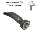 Waste Pipe for Wash Basin. 