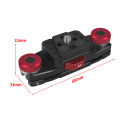 Backpack Clip Quick Release V-Lock Plate Waist Belt Clip Shoulder Strap Clamp for GoPro OSMO Sjcam XiaoYi Insta360 Action Camera.