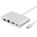 4 in 1 USB Type-C to HDMI 4K RJ45 Gigabit Ethernet Type-C PD OTG Hub Adapter 3 in 1 USB Type-C HUB for MacBook USB-C Splitter. 