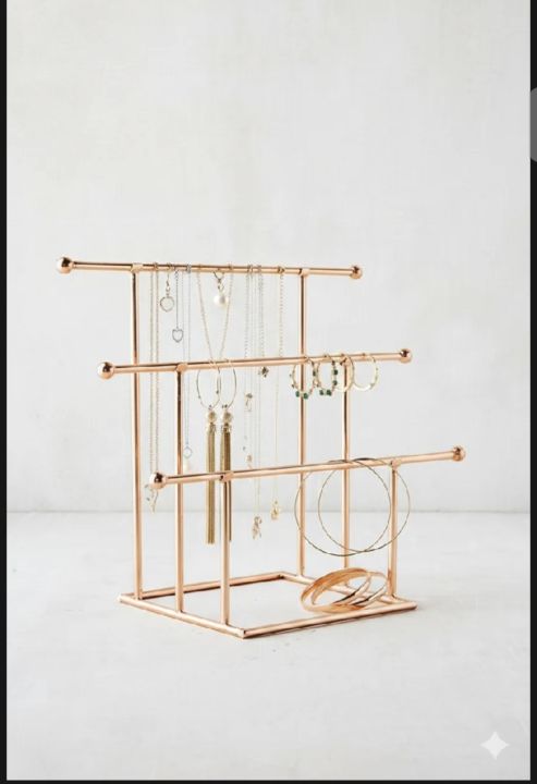 Gold%20Metal%20Jewelry%20Organizer%20-%20Necklace,%20Bracelet%20&%20Bangle%20Display%20Stand%20Holder%20-%20Image%203