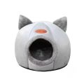 Cat Head Shape Cute And Comfortable Warm Cat House Safe Sleep Cave Non-Slip Semi-Closed Design Four Seasons Universal Cat Nest. 