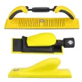 HIFESON Handheld Sander Manual Sandpaper Tool Sanding Block Dust Extraction Hand Polisher Grinding Machine For Metal Wood Work. 