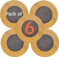 6 Pcs Tea Mat Different Shapes Heat Resistance insulated Bamboo Placement Heat pad heat mat bowls kettles coasters  Wooden Tea mat. 