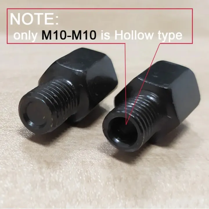 1%20Pair%20Black%20Motorcycle%20Mirror%20Adapters%20M10%2010MM%20M8%208MM%20Rearview%20Mirrors%20Conversion%20Bolt%20Clockwise%20Anti-clock%20Right%20Left%20Thread%20-%20Image%206