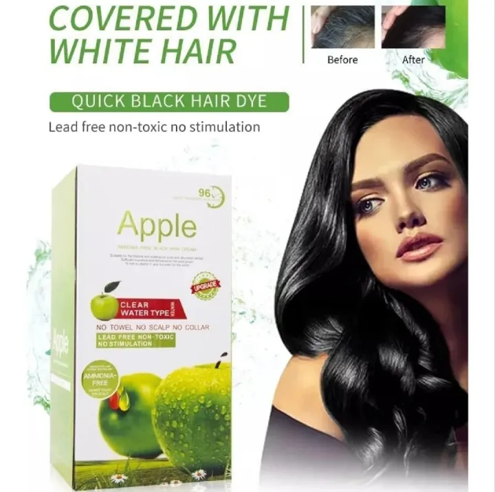 Apple%20Hair%20Colour%2096%20Color%20Cream%20Ammonia-Free%20Black%20Hair%20Colour,Natural%20hair%20ammonia-free%20-%20Image%204