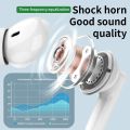 New wireless Bluetooth headset TWS headset with microphone stereo sports in-ear headset touch long standby. 
