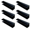 6 Pcs Safety Door Reinforcement Slot Baby Gate Dog Groove Gates Pet Supplies PVC Dog Gate Reinforcement Fence Reinforcement.