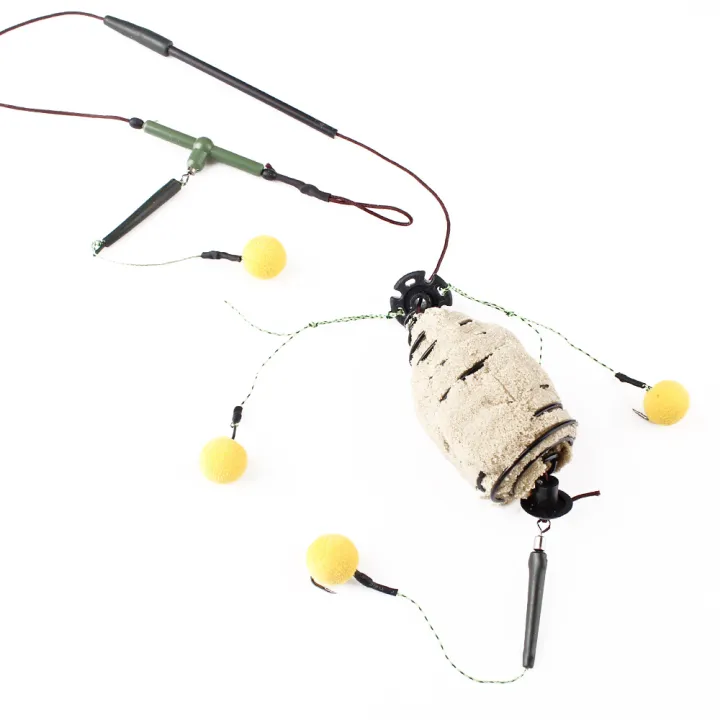 FISH%20KING%2030-80g%20Carp%20Fishing%20Bait%20Cage%20Line%20Group%20High%20Carbon%20Steel%20Metal%20Feeder%20Hook%20Sinking%20Artificial%20Lure%20Accessories%20-%20Image%204