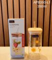 1PC AIR TIGHT JUICE JAR, 350ML, high quality borosilicate, can use juices beverages etc. 