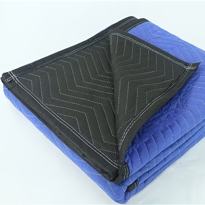 Heavy-Duty Mobile Blanket for Furniture Packaging Thick Moving Blanket Durable Protection for Household Goods Transportation
