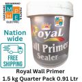 5.5 kg 3.64 litres water based Royal wall primer sealer for wall pores filling to get smooth finishing and lower paint and putty consumption.. 