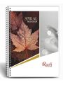 Ring register notebook.Premium high quality. Spiral Binding / full Big Size 500+ pages Single Pc Register Notebook For Office, School, Rough Work. 
