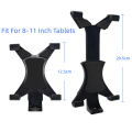 Universal Tablet Tripod Mount Clamp With 1/4"Thread Adapter For iPad 2/3/4/Air/Air2 /mini For Tablet Phone Bracket Holder.