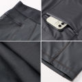 Men's Tight Stretch Fitness Shorts Zip Pocket PRO Stretch Sweat Dry Running Trousers Riding Trousers Running Trousers Beach Pant. 