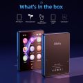 Oilsky-D26 64GB MP3/MP4 Player Full Touch Screen 2.8' Bluetooth 5.3 up to 128GB Storage Portable Audio Video Player. 