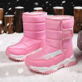 Winter Outdoor Children Boots Princess Elegant Girls Shoes Water Proof Girl Boy Snow Boots Kids Warm High Quality Plush Boots. 