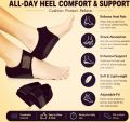1 Pair Heel Pads Shock Absorption Anti-Slip Straps Non-Slip Comfortable Breathable. 
