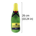 Interactive Dog Toys Champagne Wine Bottle Shape Pet Toy Plush Filled Vodka Toy Squeaky Bite-Resistant Pet Supplies Whisky. 