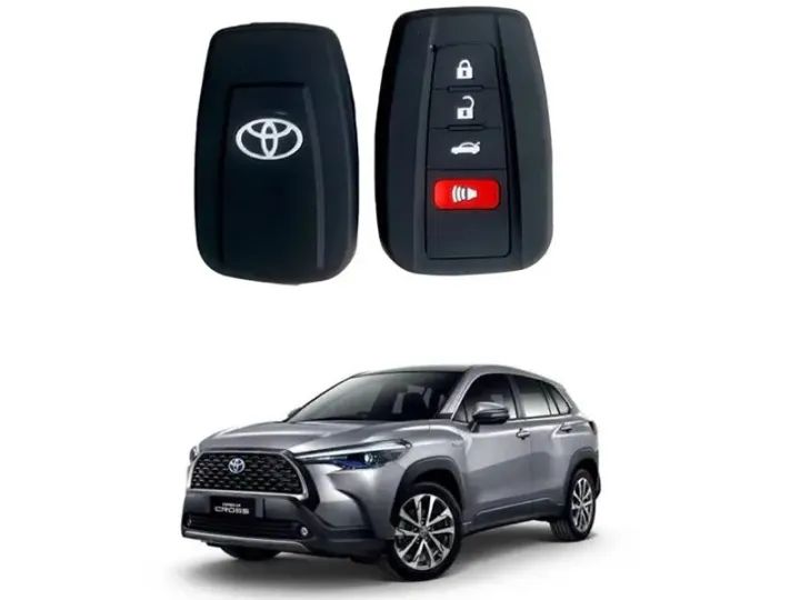 Toyota Corolla Cross Remote Key Cover Selicon