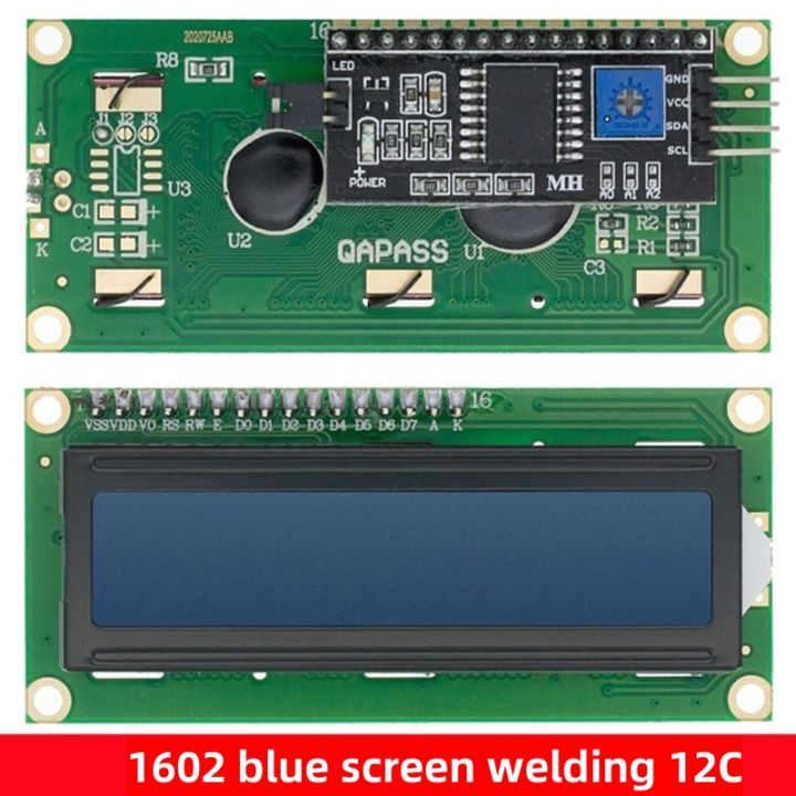 LCD1602%20Module%20Blue%20Green%20Screen%20For%20Arduino%20LCD1602A%20LCD%20Character%20UNO%20R3%20Mega2560%20Display%20PCF8574T%20IIC%20I2C%20Interface%20-%20Image%204