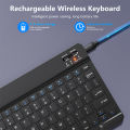 EMTRA Wireless Keyboard Bluetooth Keyboard and Mouse For iPad Air 5 Pro 12.9 Tecaldo Bluetooth For Xiaomi Samsung iPad Keyboard. 