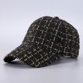Plaid Baseball Cap - Lightweight, Adjustable, and Breathable for Autumn/Winter Outdoor Activities. 