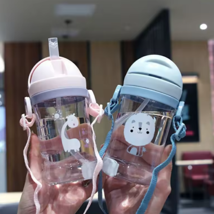 350ml%20Kids%20Drinking%20Cup%20Feeding%20Bottle%20With%20Straw%20Gravity%20Ball%20Wide%20Caliber%20Bottle%20-%20Image%203