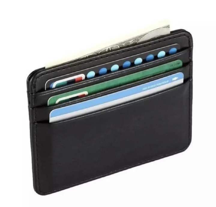 Mini Slim Smart ATM Card Holder Small Wallet for Men and Boys - RFID-Protected Card Holder for Fashionable and Secure Everyday Carry