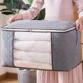 Large Capacity Quilt & Blanket Storage Bag - Winter Clothes Organizer. 