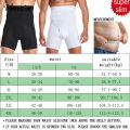 【Hot-Selling】 Men Slimming Belly Trimmer Waist Trainer Shapewear Compression Body Shaper Tummy Control Pants Thigh Slimmer Shorts.