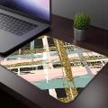 Glitter Plaid Stripes Mouse Pad Keyboard Mouse Pad Computer Laptop Pad Game Console Pad Desk accessories office Pad overlock. 