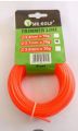 Trimmer brush cutter wire nylon tar round 70garms. 