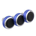 Car AC Knobs for Honda Old Fit 2002 - 2010 A/C Heat Control Air Conditioning Knob Aluminum Alloy Accessories. 