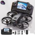 Remote Brushless Drone - 4K Dual Camera Aerial Photography Brushless Obstacle Avoidance Remote Control Drone dg. 