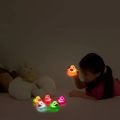 Pack of 10 Luminous Floating Rubber Ducks – Flashing Color Changing Bath Toys for Kids – Waterproof Light-Up Ducklings for Baby Bath Time, Swimming Pool & Summer Water Fun. 