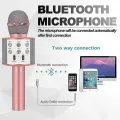 Wireless Bluetooth Karaoke Handheld Microphone USB KTV Player Bluetooth Mic. 