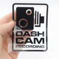 4PCS New Universal Dash Cam Recording Car Warning Sticker Styling Window Decals Decoration for BMW Audi VW Ford Toyota Honda KIA Jeep Volvo. 