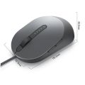 Original DELL MS3320P Wired Laser Mouse With 5 buttons Business Office New Mouse in Pouch Packing. 