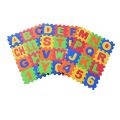 Play Mats 36pcs 9cm Number Alphabet Puzzle Foam Maths Educational Toy  Floor Soft Cushion Carpet Baby Crawl Mat Jigsaw Toys. 