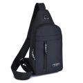 Business Men's Chest Bag Shoulder Messenger Bag Casual Canvas Travel Bag Waist Bag Multifunctional Waterproof Storage Bag. 