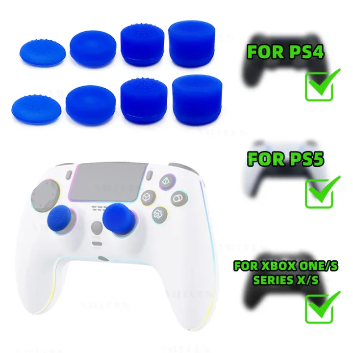 8PCS%20Thumb%20Stick%20Grip%20Cap%20Controller%20Silicone%20Analog%20Rubber%20Cap%20For%20PS5/PS4/Xbox%20Series%20X/S/Switch%20Pro%20Gamepad%20Accessories%20-%20Image%203